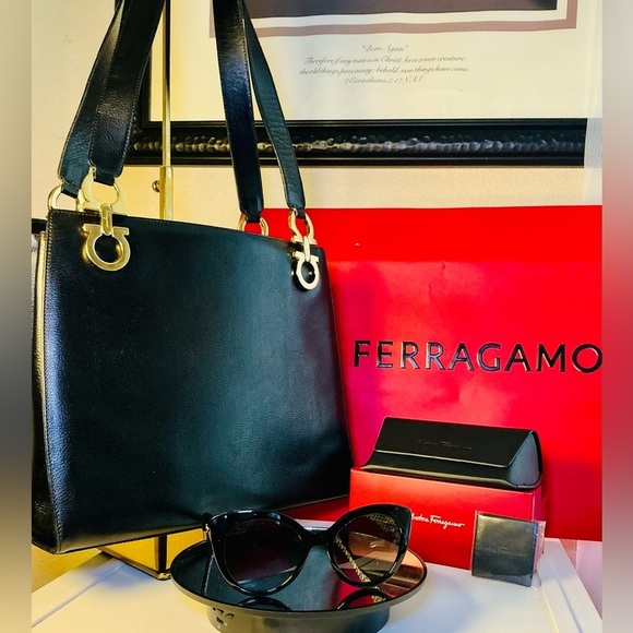 SALVATORE FERRAGAMO SUNGLASSES NEW - Picture 12 of 13